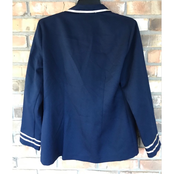 Helene Blake Vintage Blazer Jacket Size 10 - Picture 2 of 5